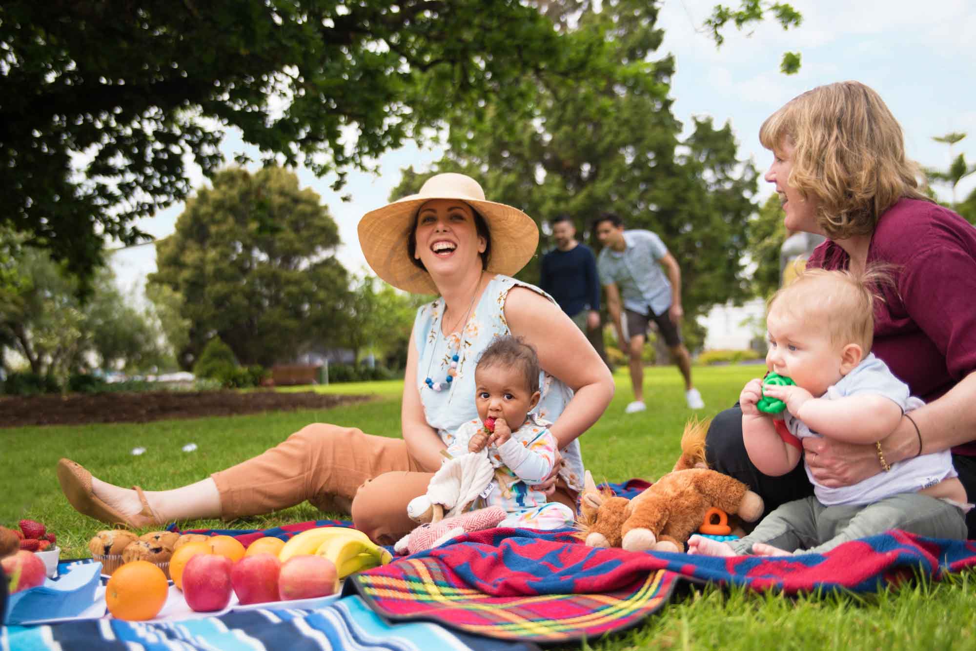 Brimbank-Picnic-in-McKay-park-with-babies